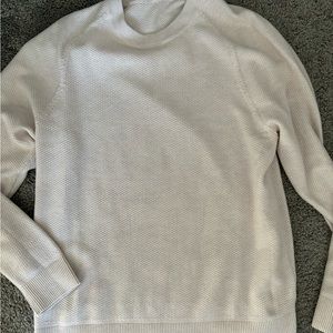 Lululemon Textured Crew Neck Sweater